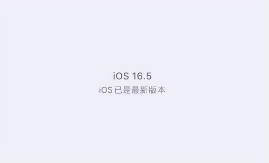 肇州苹果维修中心分享什么时候会发布iOS16.5正式版 